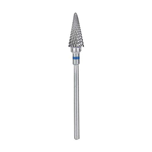 1PCS Nail Drill Bit, Professional Nail Art Electric Manicure Drill Grip Accessoires Nursing Care Tool - Wolfraam Steel(Blauw) 4