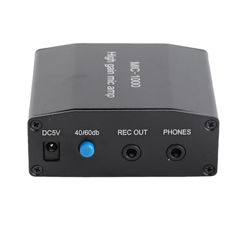 Microfoonversterker, Microfoonversterker Mic Audio Amp High Gain 1000 keer versterker accessoire set