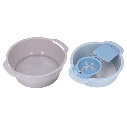 4 Stuk Pollen Strainer Set, Stapelbare Design Pollen Strainer Set, Pollen Sieve Set, Trimming Bowl met Mesh voor het bakken voor gemakkelijke opslag 5