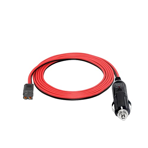Sigarettenaansteker naar XT60 Kabel, 2 Metres, Sigarettenaansteker Kabel Man naar XT60, voor Auto Inverter, Tyre Pump, Luchtpomp