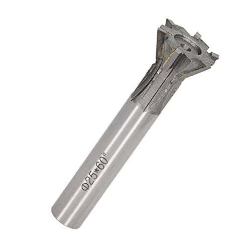 25mm Diameter 60 Degree Dovetail 6 Fluit Dovetail Straight Shaft voor draaibank 4