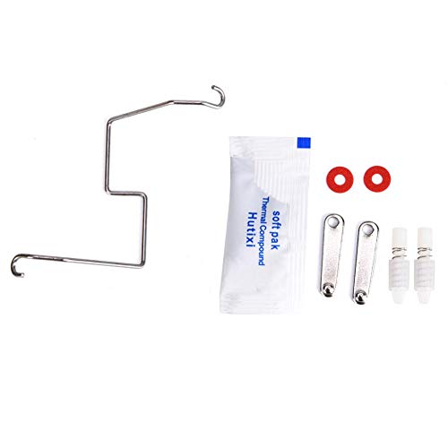 Aluminium Heat Sink Cooler 43 x 40 x 36 mm Koelmodule met verstelbare Siliconen Knoopset Heatsink, Aluminium Housing Cooler voor Circuit Board, Goud 3