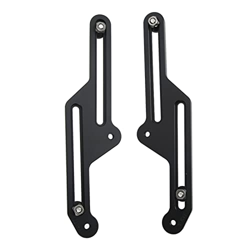 Motorfiets verstelbare windscherm Bracket Regulator Pair Geanodiseerd zwart Vervanging voor Tenere 700 XT700Z 2019 2021-Tenere 4
