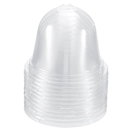 10,5 cm Tuin Bell Dome 10 Packs Ronde Plastic Vochtbescherming Plantenbescherming Hoes voor Garden Greenhouse Clear