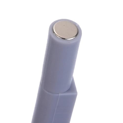 5 stuks Push-to-Open System Damper Buffer Plastic Touch Push Lock met magnetische sluiting voor kasten, kabinetdeur, meubels (magnetisch hoofd) 5