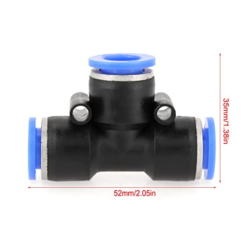 10st 10mm 3/8T Style Een Pneumatische 8mm Air Fittings Push in Pneumatische Connector Air Line Quick Fittings Push om Fittings aan te sluiten