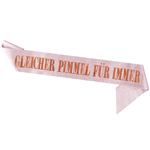 Bachelorette Party Sash Grappig kippen accessoires Gifts Ideeën voor kippenfeest vrouwen Etc (Rose Gold)
