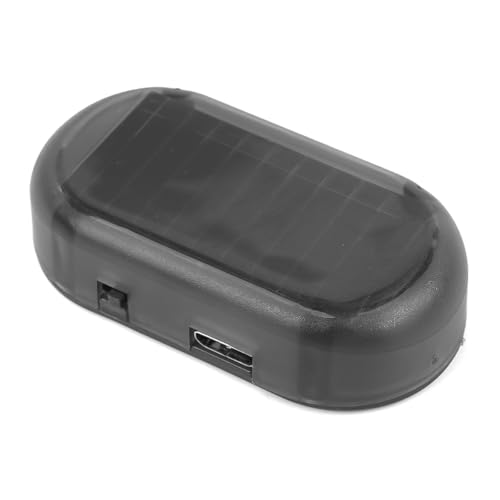 Car Alarm Systeem Zonnebeveiliging Anti-diefstal indicator 2 Stukken Dummy Car Alarm Systeem Auto Alarm Systeem Anti-diefstal Beschermende Praktische Anti-diefstal verlichting 3