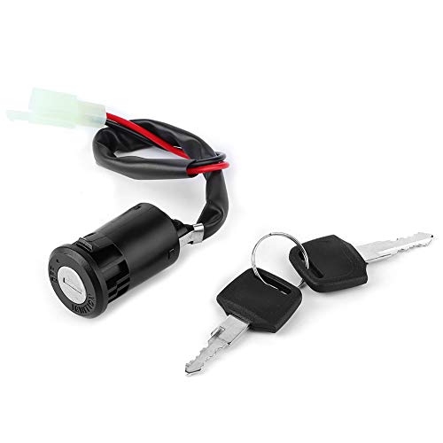 Ontstekingsschakelaar, elektrische mobiele ontstekingslotsleutel 2 Wire Universal Moto Accessoires Vervanging voor Scooter ATV