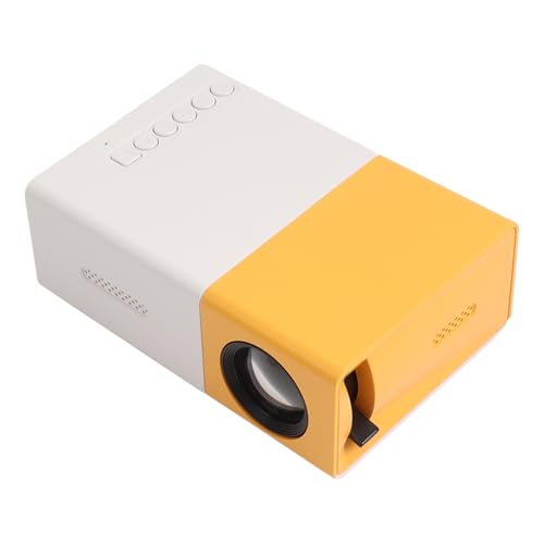 Draagbare projector, telefoonprojector 110-240V Diffuse reflectie beeldvorming snelle warmtedissipatie 24 tot 60 inch grote scherm LED-lichtbron voor thuis Outdoors(#2) Bureaublad & randapparatuur 5