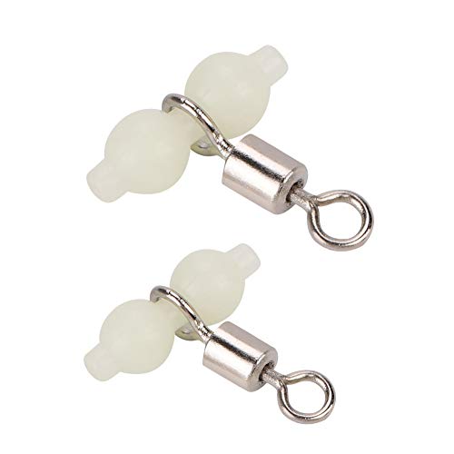 viswervels, 5 stukken fluorescerende parels waar gemakkelijk te observeren voor het vissen 's nachts