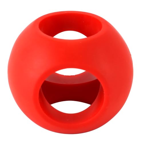 4 stuks limoenschaalbestendig magnetische wasballen, gezuiverd water, wasmachine, rood 3