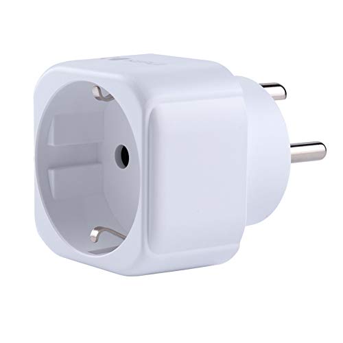 Denemarken DK Denemarken, Groenland Groenland Adapter Plug Travel Type J voor EU Europa Europees type C E F Socket Adapter voor Spanje Frankrijk Italië IT Duitsland Denemarken Griekenland Universal 3 Pin 3