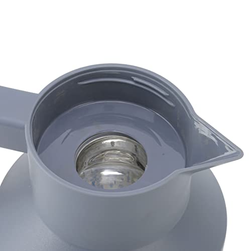 1L Koffie-isolerende pot, koffie Thermische Decanter met deksel en houten handvat, dubbele wand vacuüm warmte opslag thermische koffie Decanter (3#) 5