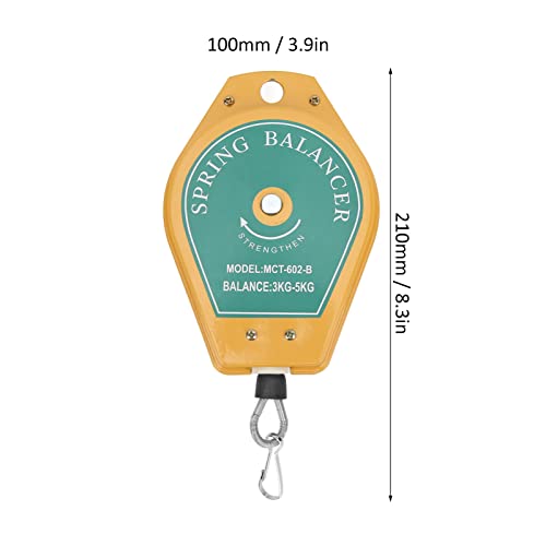 Intrekbare veerbalancer 3 tot 5 kg laadvermogen Intrekbare lentebalanceerhulpmiddel met bijlagen