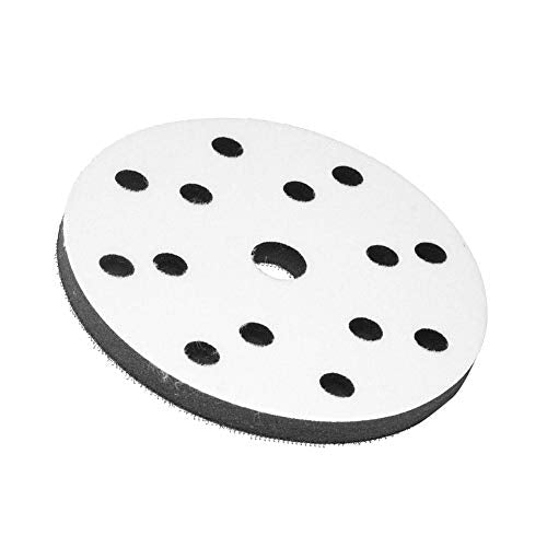 150mm Zachte Pad Savers + Schuren Zachte Pad, Diameter Zachte Buffer Sponge Interface Kussen Pad voor Schuren Pad 150mm (15 holes)