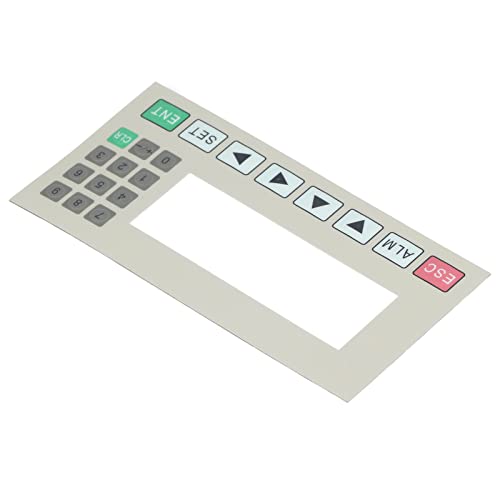 Membrane-toetsenbordtekstweergave Membrane Knop Gebruikervriendelijk Membrane Keyboard voor MD204 OP320 A OP325 Transparante Plastic Foil 164,0 X 86,0 Mm Grootte 5