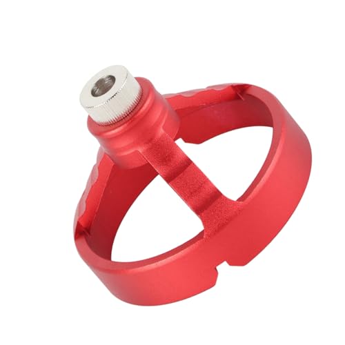 Boorgeleider Jig 5/6/7/8/9/10mm Houtbewerkingsgereedschap Drill Punch Guide Locator Verticale Boring Fixture (Rood)