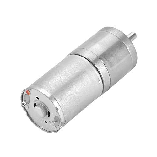 DC Drive Motor, 25mm DC 12V 25V GA-370 Low Speed Metal Gear Motor voor elektronische vergrendeling (12V 300RPM) 5