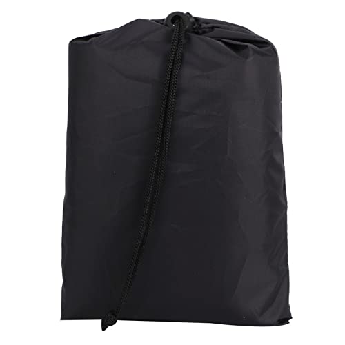 Zwart Portable Folding Bed Cover Meubels Stofdichte Beschermhoes voor binnen en buiten Opvouwbare Bed Opberghoes(102 * 33 * 104cm)