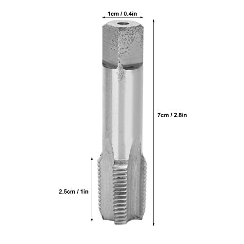 HSS Z 3/8-18 Thread Tap, High Speed Steel Straight Pipe Conische Thread Tap, geschikt voor ijzer, gietijzer, gelegeerd staal, koolstofstaal, schurende staalmaterialen 5