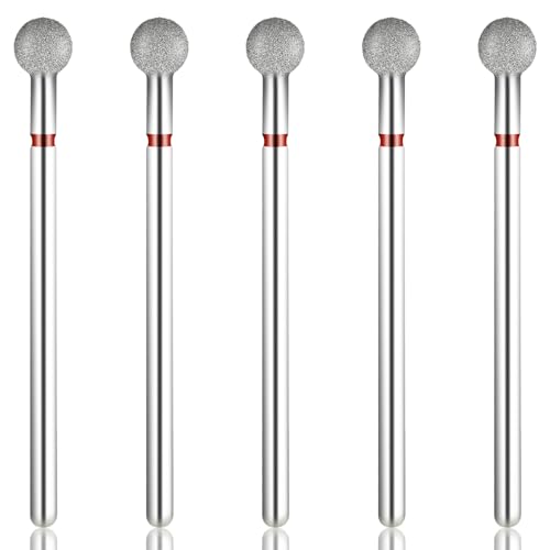 5 stuks Nagelsnijder bit Set Cuticle Cleaning Bits voor Nail Milling Cutter Gel Nail Drill Bit Professional Nagelboren Nagelborst Bits Nagelsnijder bijlagen voor Nagel reinigen en onderhoud 3/32