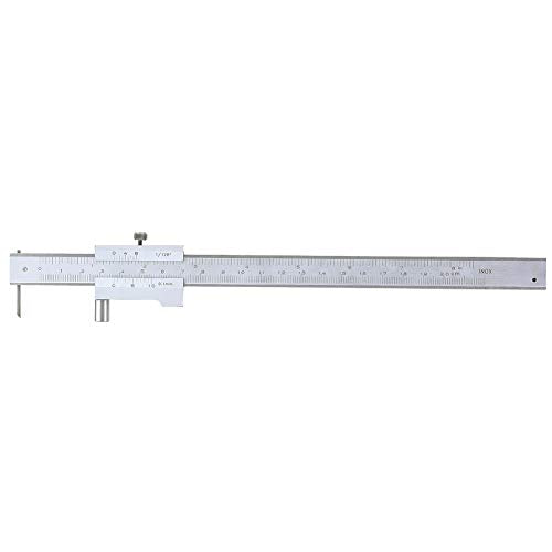 Parallel Crossed Caliper, 0-200mm RVS Parallel Crossed Caliper met Carbide Scratch Pen/Needle, Marking Gauge, Marking Tool