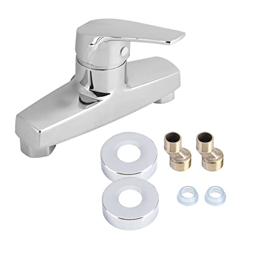 Douchemixer, Zinklegering Warm en koud Mixer Tap Douche Faucet, Douche Faucet, Bad Taps 4