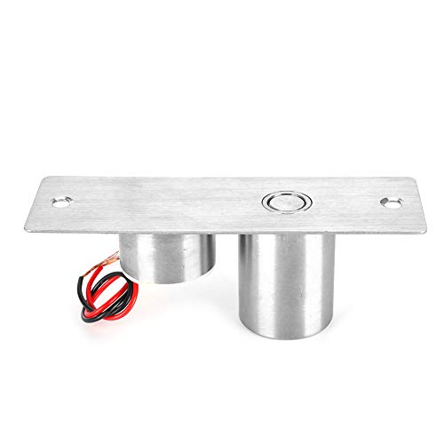 DC 12V 2 Wire Mini Embedded Electric Bolt Lock - Glazen deurbeveiliging toegangscontrolesysteem met roestvrij staal Bolt ontwerp voor thuis en kantoor handige bescherming 4
