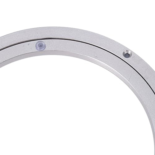 Tafellager draaiende plaat, zware dienst aluminiumlegering zwenkbare lagerplaat draaitafel ronde eettafel, draaibakbak, ronde tafellagers, tafelgereedschap 4