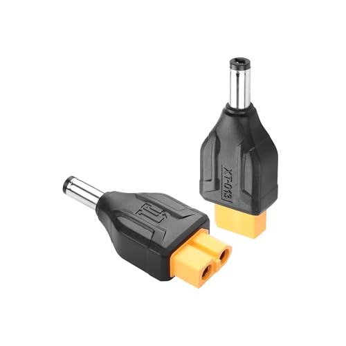 XT60 naar DC5521 Adapter XT60 naar DC 5.5mm x 2.1mm Draadloos voor TS100 Soldeerijzer, FPV Monitor, Voeding, Drone (XT60 Bus naar DC Plug)