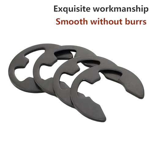 100 st. E-clip Behoudringen 4mm E-clips, E-clip Behoudringsringen, Behoudringen voor het bevestigen van de Shaft Onderdelen 5