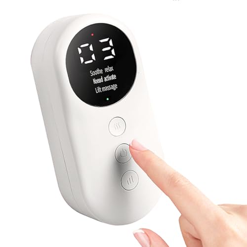 Oplaadbare beenmassager voor circulatie Draadloze kalfsmassager met 3 niveaus en 3 intensiteiten voor beenpijnverlichting Circulatie Grijs 3