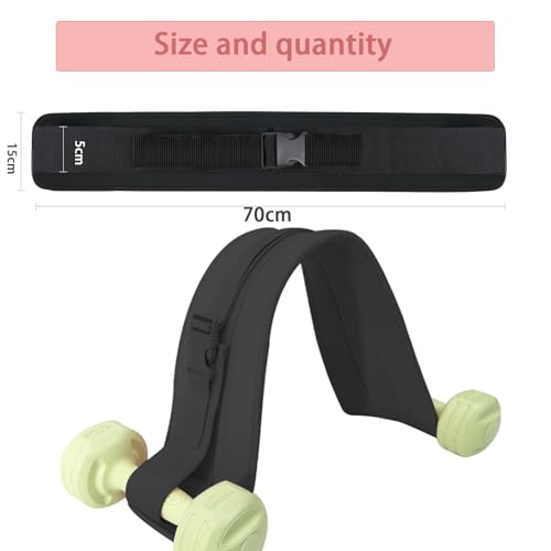 Hip Thrus Strap, verstelbare Hip Thrust Weight Lifting Belt, Weight Load Belt voor het bevestigen van Dumbbells, Multifunctionele Booty Belt voor Gym, Hip Oefeningen, Glute Bridge
