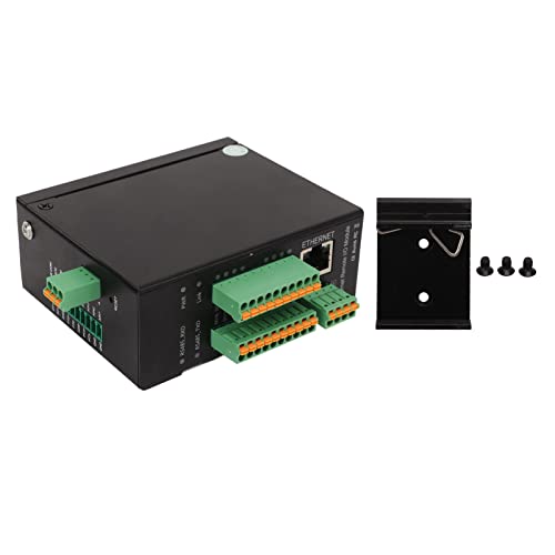 M420T Ethernet Remote IO Module 16 Way DO voor Modbus TCP RTU Analog Input Network IO Controller, Compatibel met Modbus TCP, Modbus RTU Over TCP, MQTT, IP30 Protection (0-5V)