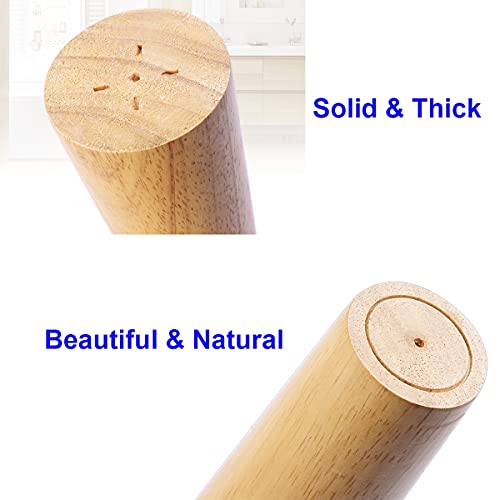 4 stukken hout meubels Benen, 10cm tafelpoten, rechte sofa benen, houten benen voor de bank, meubels, TV, koffietafel, bed, voet 4