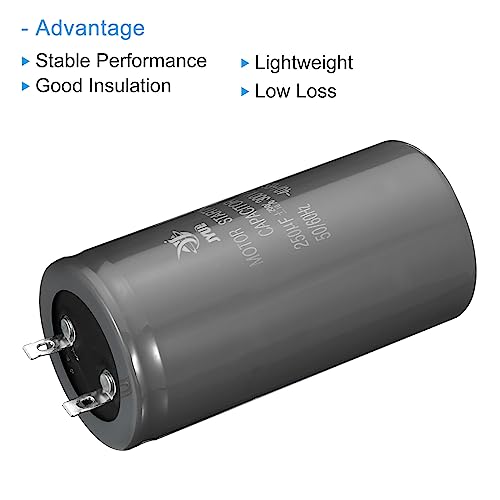 Startcondensator, 2 stuks, 250 UF, 300 V, 50/60 Hz, CD60 verkopen, condensator, condensator voor airconditioning, elektrische motoren, starter 4