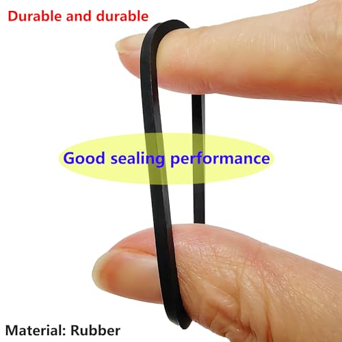 6 stuks Flat Rubber Seals, Siphon Seal voor O-ringen, Drain Seal, Diameter 45 mm, ID 39 mm 5