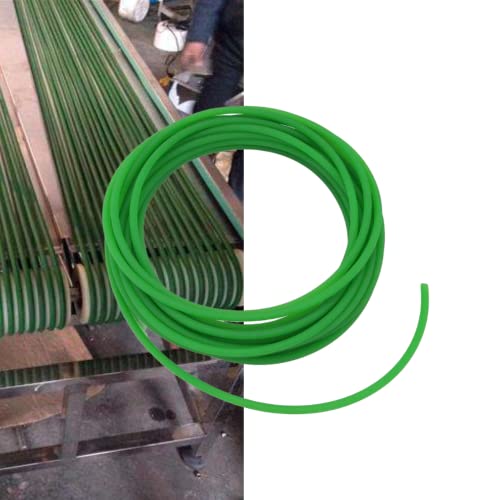 Hoge prestaties Urethaan Ronde Belt Rough Oppervlakte PU Polyurethaan Ronde Belt voor Drive Transmission Groen (6mm*10m) 4