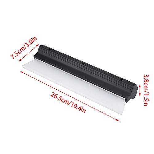 Waterblade Autoveger T-Bar Siliconen Zwart voor Car Waterblade Wiper Windscherm Wiper Windscherm Cleaner