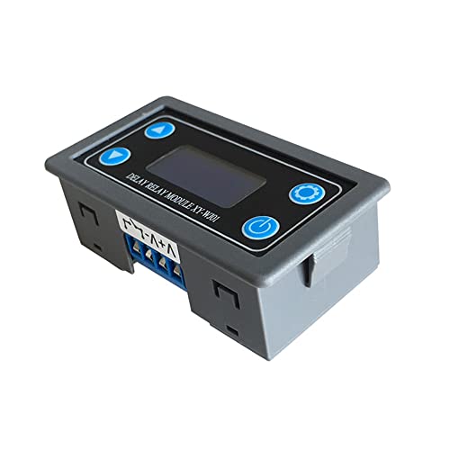 Sea Delay Relay Module 12V 24V 0.01s-9999min Digital Timer Cycle Delay Schakelmodule met LCD Display Switch Knob