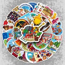 Russische Stickers voor tieners en volwassenen, 50 stuks, Russische waterdichte Vinyl Stickers Set, Auto, Motorfiets, Fiets, Skateboard, Snowboard, Bagage, Laptop, Koffer, Helm, Motorfiets, Computer 4