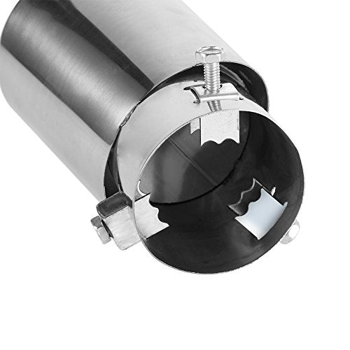 Uitlaat 50mm gebogen 40mm DC Uitlaatbuis Pijp, Aangepaste uitlaat Eind Pieces gebogen 40mm Uitlaatbuis Trim End Piece Tips DC Pijp