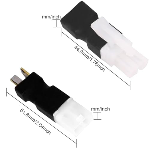 2 paar voor Tamiya stekker stopcontact Tplug voor Tamiya stekker Tplug voor RC FPV drone Car Truck Lipo Battery Charger ESC