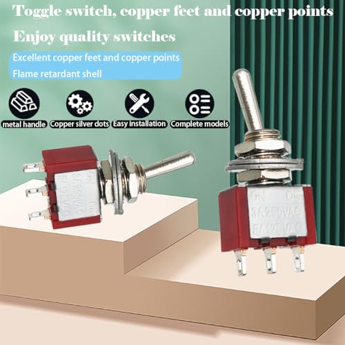 Dujelixa Mini hendelschakelaar SPDT 3