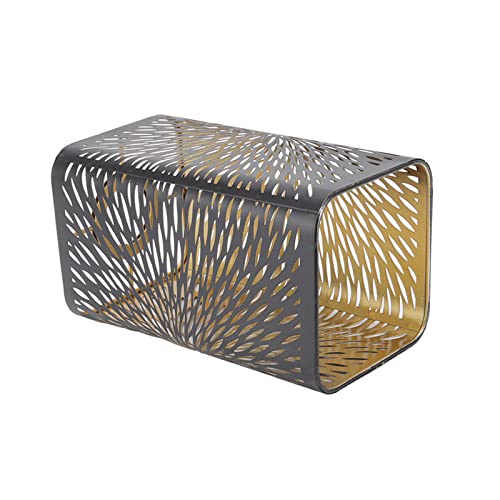 Metal Lampshade Moderne stijl Verwijderbaar Holle Ontwerp Eenvoudige installatie Wrought Iron Table Screen voor E27 E26 Fitting Verlichting Accessoires 4