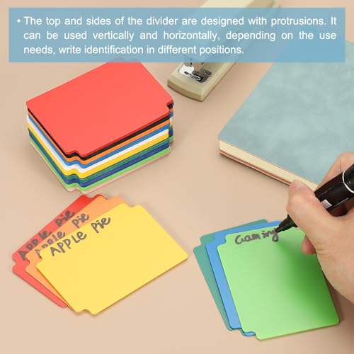 50st Trading Card Dividers Index Card Voetbal Kaart Sorter Opslagdozen Organisator Lade Accessoires voor Sport Game Baseball Card Licht Blauw 4
