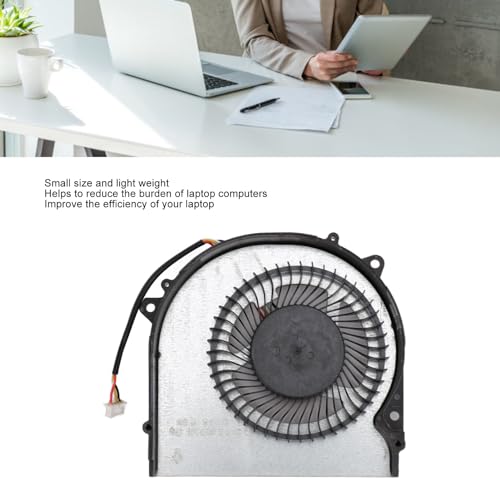 CPU GPU Koelventilator Vervanging voor GIGABYTE Gaming G5 G7 MD GD GD KC FLHF DFS5K221153711 DFS5M325063B1N, DC 5V 0,5A 4 Pin CPU Koelventilator/GPU Koelventilator (CPU)