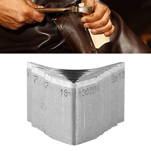 Deluxe set met 10 ponsen voor portefeuilles en lederen riem 3