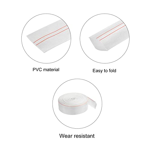 Lichtgewicht Backwash Slang Flat Been Versterkte Lozing PVC slang 40mm ID 40ft 0.8MPa voor Zwembad 3